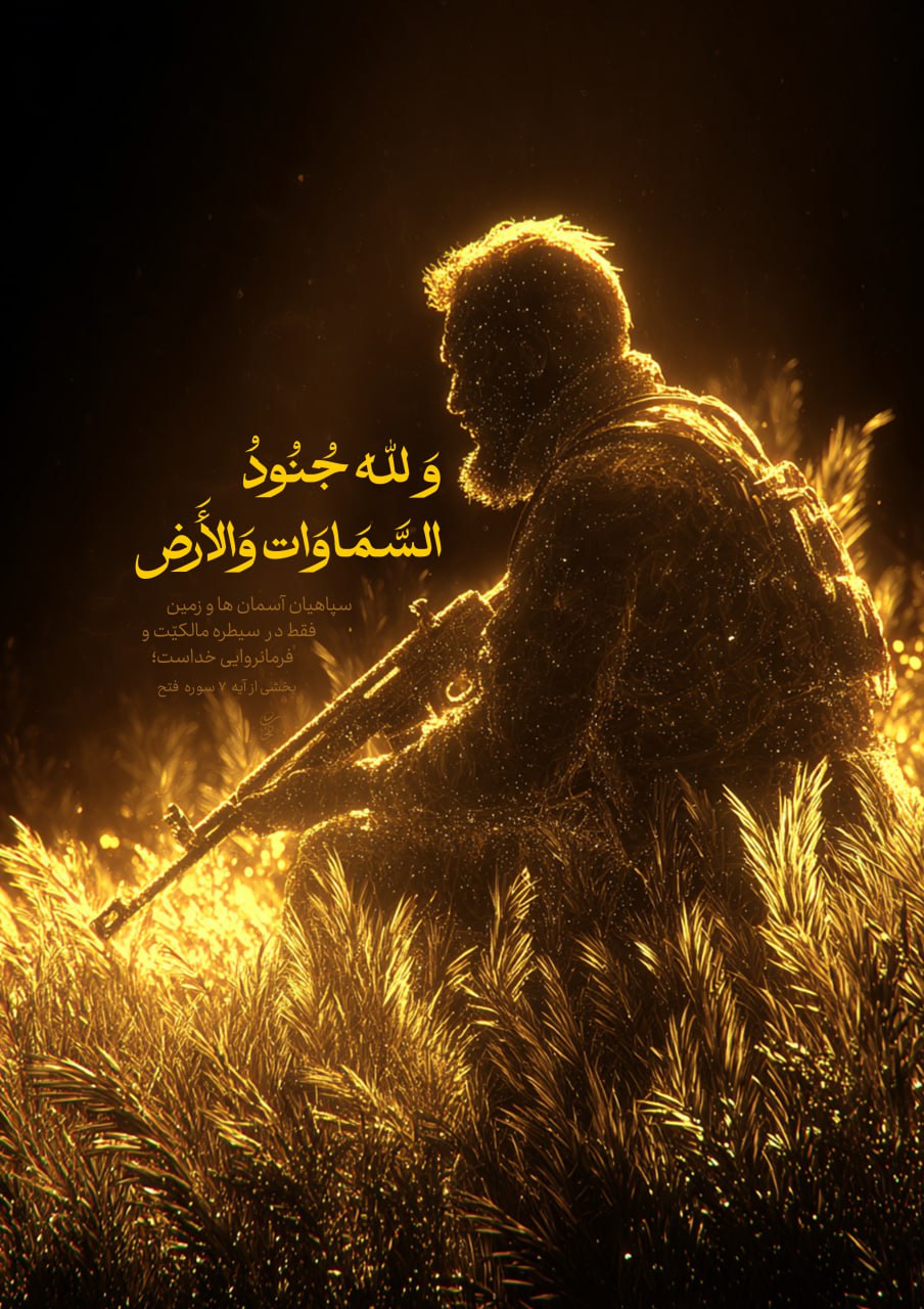 پوستر و لله جنود السماوات و الارض